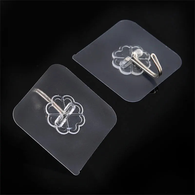 Transparent Stainless Steel Strong Self Adhesive Hook