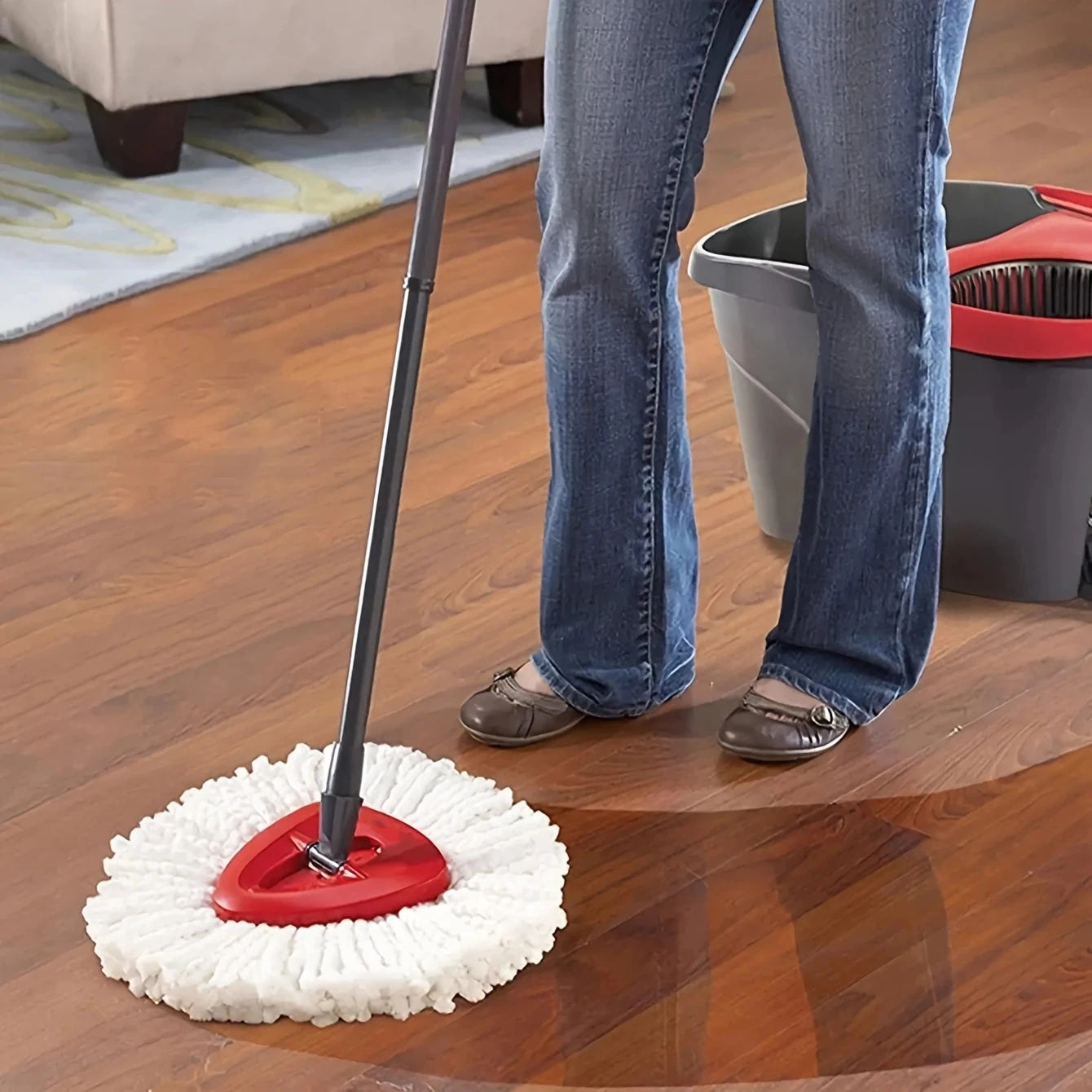 Replacement Head 2-in-1 Replacement Refill Mop