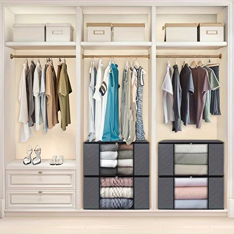Large Capacity Foldable Fabric Storage Boxes
