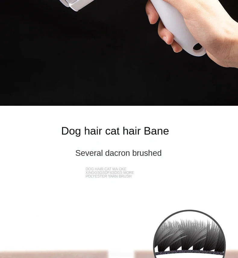 Pet Hair Remover Roller Cleaning Lint Sticky Hair Brush Hair Cleaner Dog Cat Remover Pet Supplies Brush for Sofa Clothe