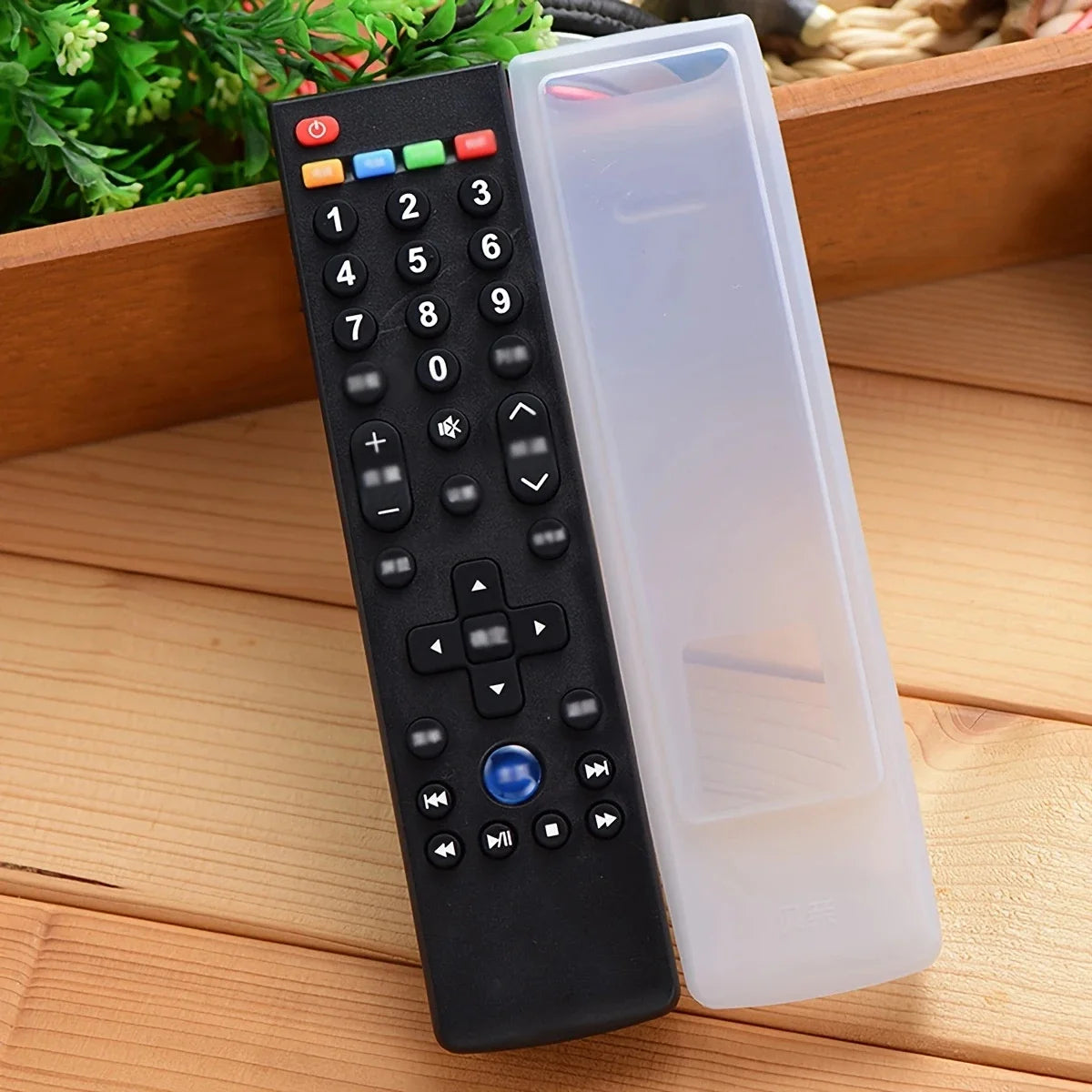 1pc Transparent Remote Control Cover For TV Air Conditioner  Remote Dustproof Protective Case Sheath Sleeve