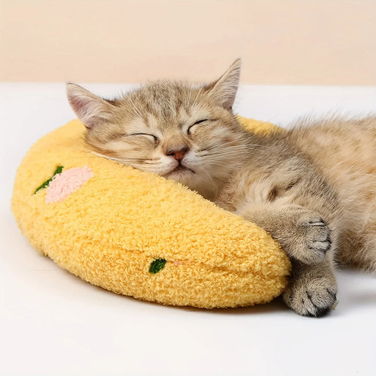 Pet Pillow Deep Sleep U-shaped Pillow Cat Special Small Pillow Cat Mat Soft Small Blanket Dog Small Pillow Dog Special Pillow