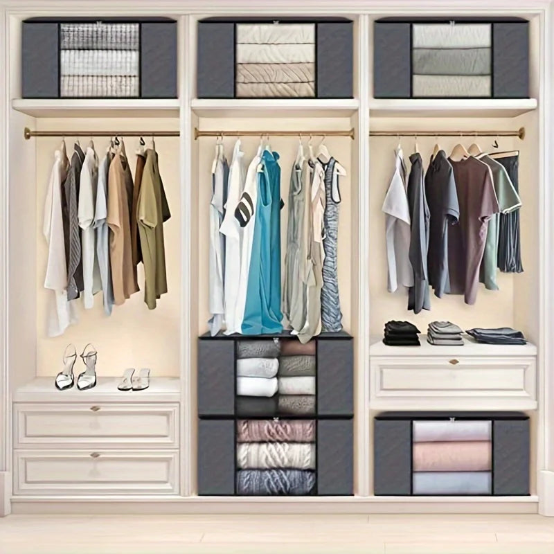 Large Capacity Foldable Fabric Storage Boxes