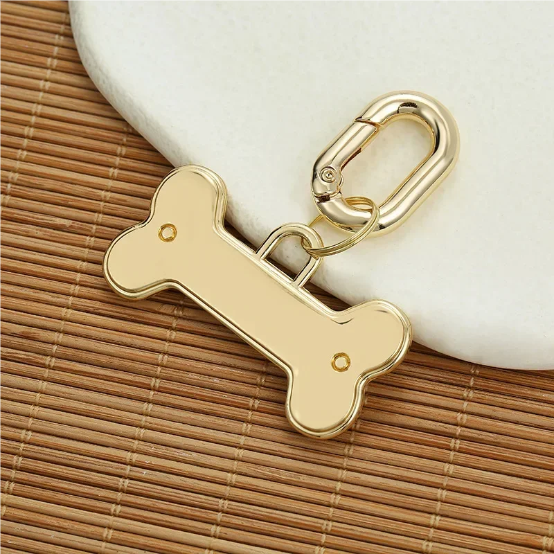 Memopaw Design Personalized Pet Dog Name Tag Copper Free Engraving Anti-lost Collars Tag for Dogs Cats Nameplate