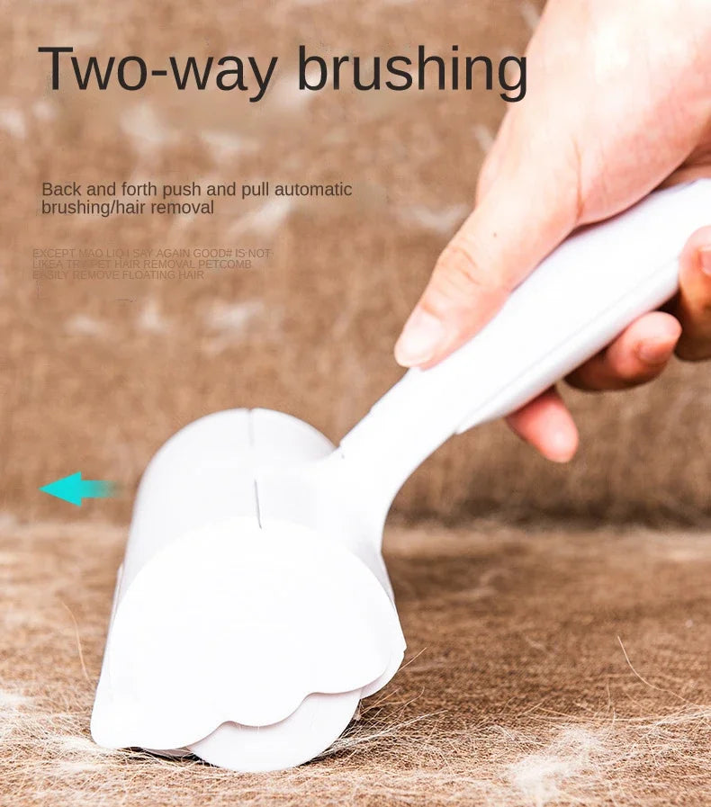 Pet Hair Remover Roller Cleaning Lint Sticky Hair Brush Hair Cleaner Dog Cat Remover Pet Supplies Brush for Sofa Clothe
