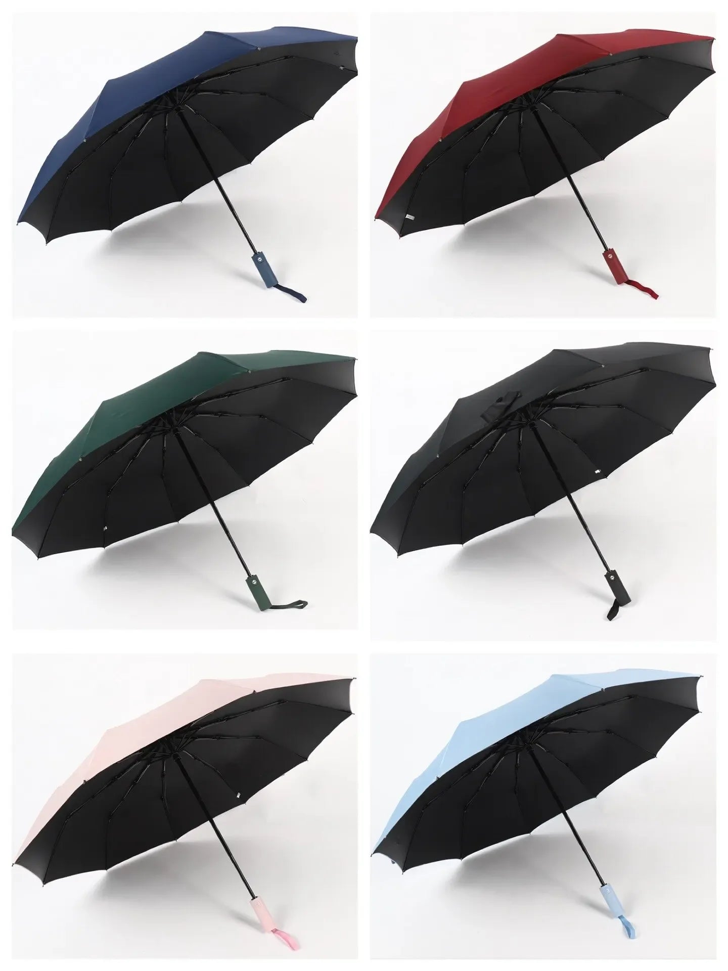 Windproof Double Layer Resistant Umbrella