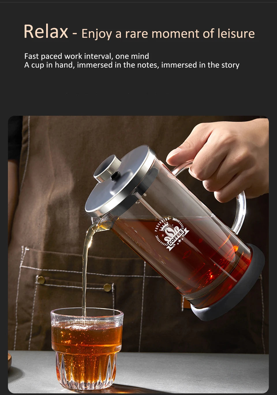 French Press Coffee Pot