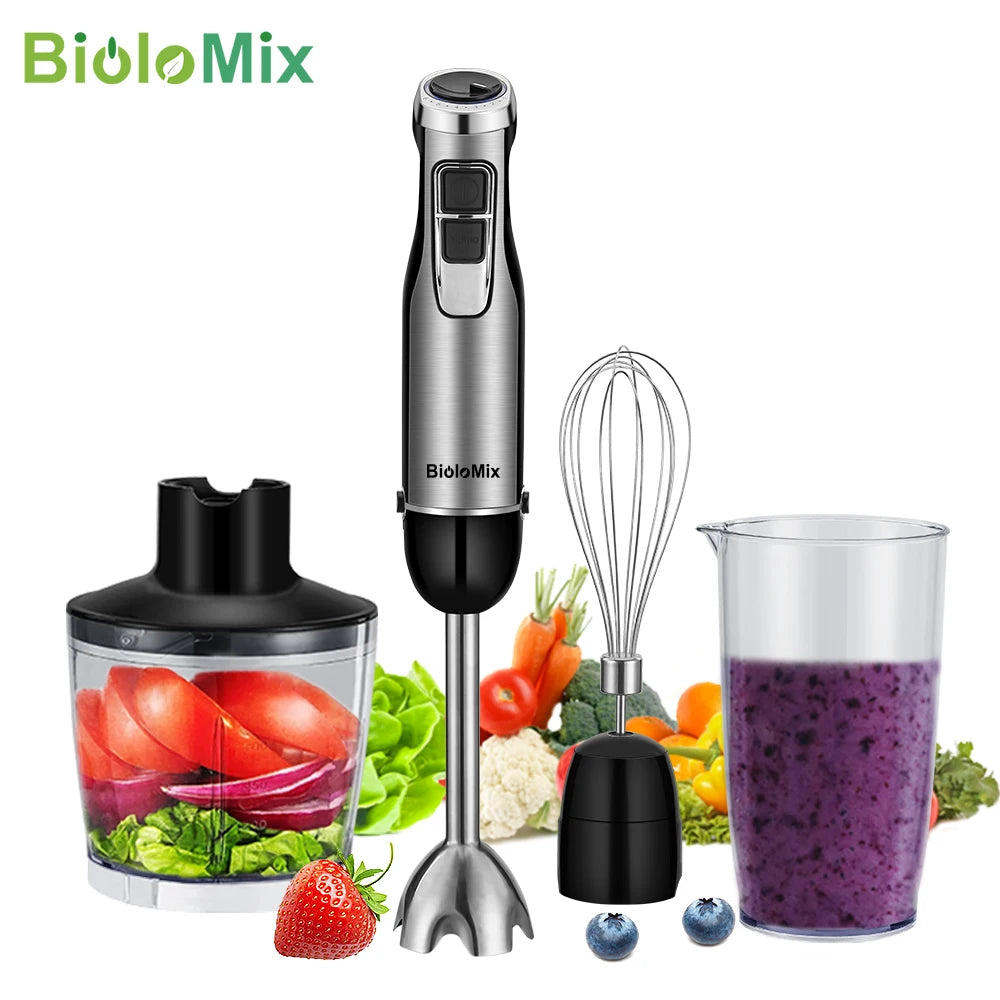 4 in 1 Immersion Hand Stick Blender Mixer