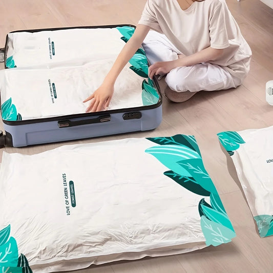 1PC-Reusable Vacuum Storage Bag Travel Clothes Blankets Comforters Compression Space Saving and Special