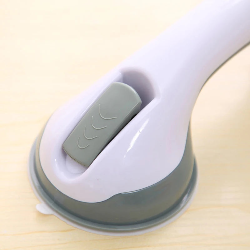 Hot 1/2Pcs Safety Helping Handle Anti Slip Support Toilet Bathroom Safe Grab Bar Handle Vacuum Sucker Suction Cup Handrail