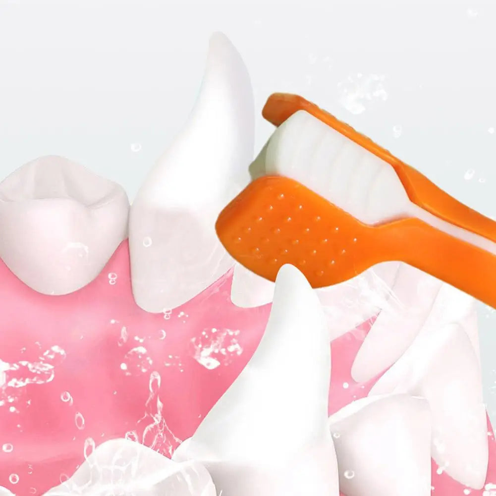 3 Sided Pet Toothbrush Dog Plastic Toothbrush Removing Bad Breath Care Tartar Cleaning Mouth Pet Dental Cat Cleaning Mouth