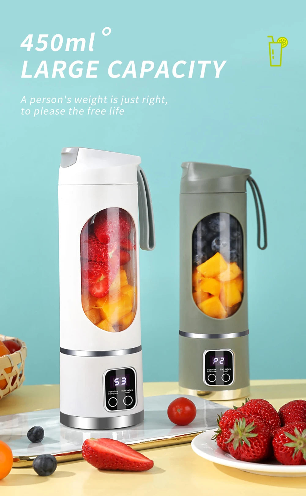 450ml Portable Juice Blender