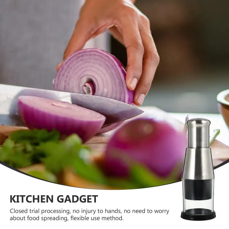 Manual Garlic Press Machine Onion Chopper Garlic Squeezer Fruit Vegetable Crusher Kitchen Chopper Tool