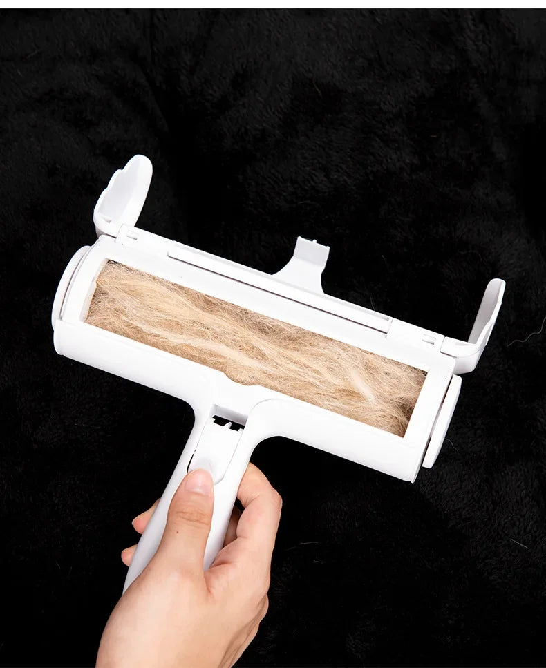 Pet Hair Remover Roller Cleaning Lint Sticky Hair Brush Hair Cleaner Dog Cat Remover Pet Supplies Brush for Sofa Clothe