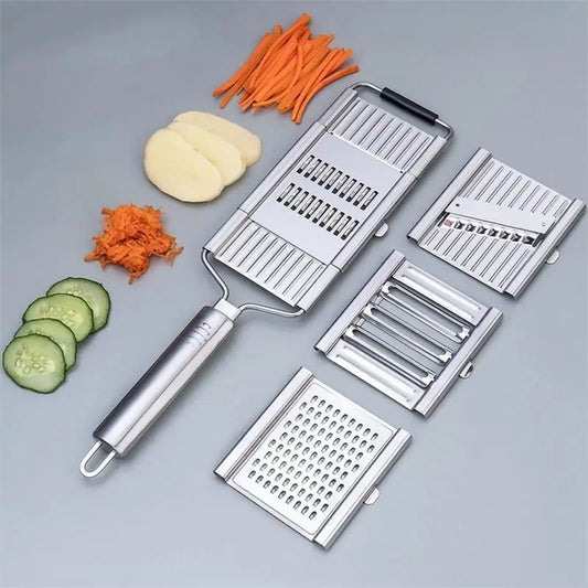 4 in1 Vegetable Slicer Stainless Steel