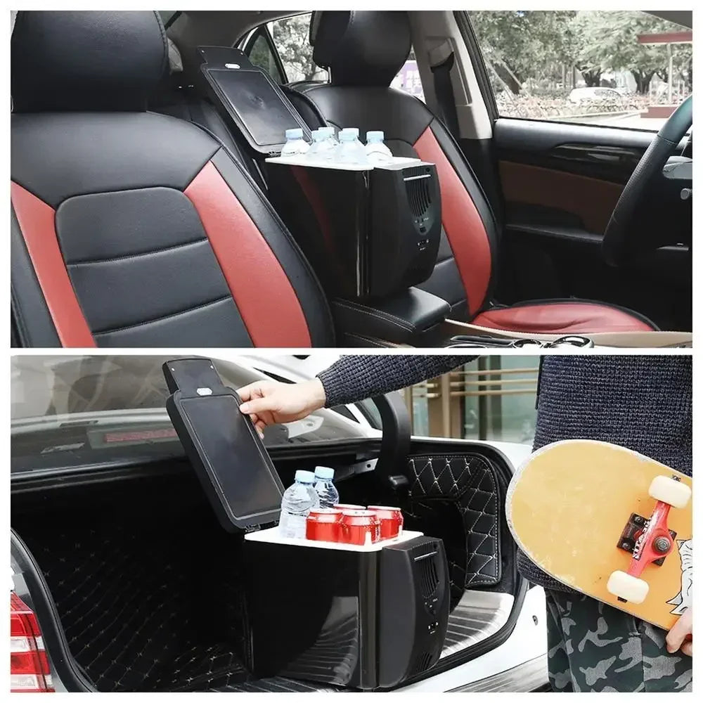Electric Car Refrigerator 6L 12V Mini Freezer Car Freezer Cooler and Warmer Electric Fridge Portable Icebox Travel Refrigerato