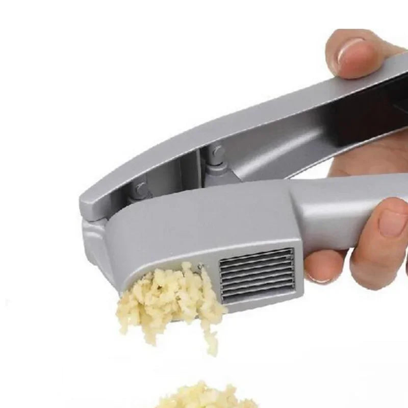 2 in 1 Multifunctional Manual Garlic Press Mincer Zinc Alloy Hand Garlic Clasp Chopper Slicer Crusher Kitchen Vegetable Tools