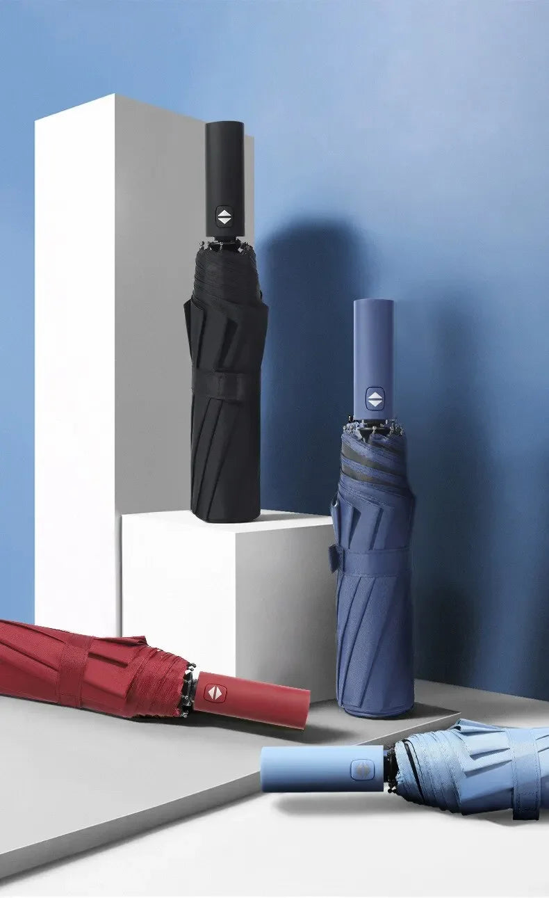 Windproof Double Layer Resistant Umbrella