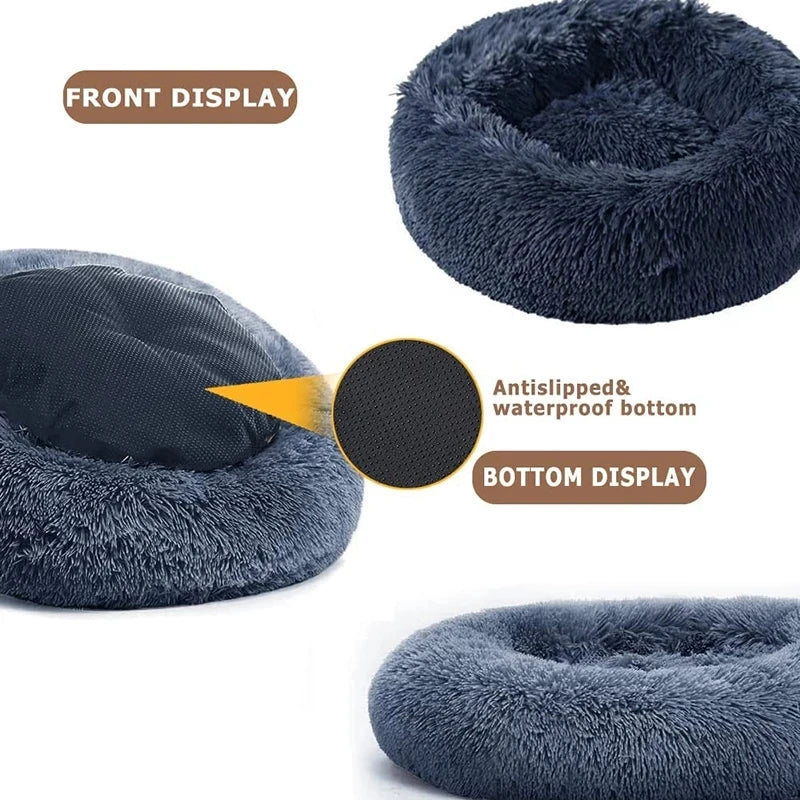 Round Pet Bed for Large Dog