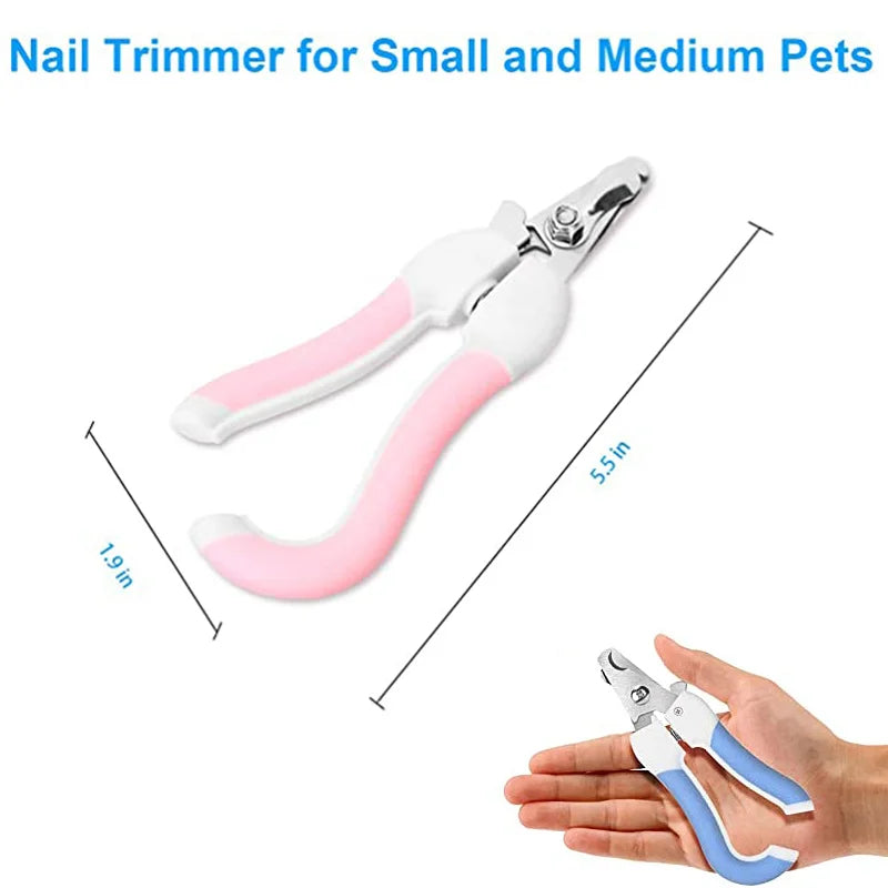 Pet cat and dog nail clippers special novice nail clippers nail clippers large and small dog nail clippers supplies