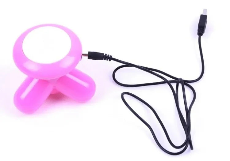 Multifunctional Full Body Vibration Mini Mini Massager Household USB Charging Electric Triangle Cervical Massage