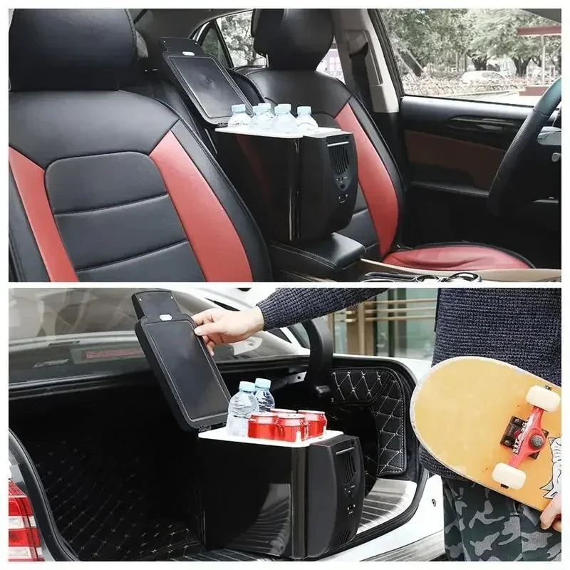 Electric Car Refrigerator 6L 12V Mini Freezer Car Freezer Cooler and Warmer Electric Fridge Portable Icebox Travel Refrigerato