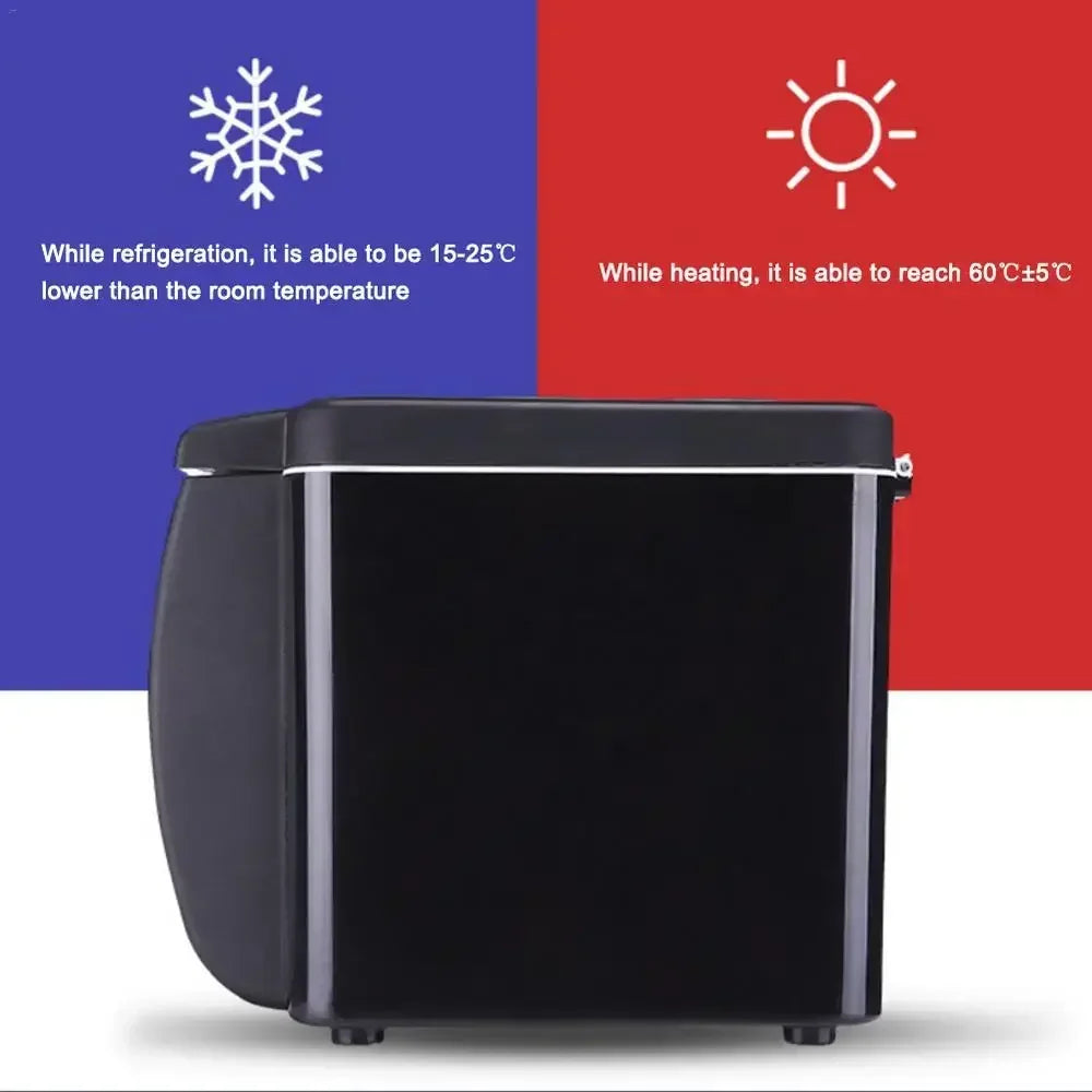 Electric Car Refrigerator 6L 12V Mini Freezer Car Freezer Cooler and Warmer Electric Fridge Portable Icebox Travel Refrigerato